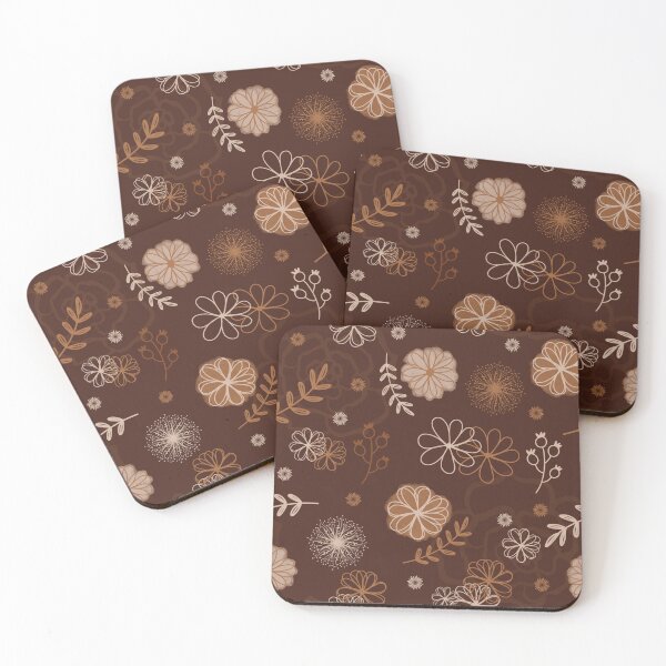 Item preview, Earth Tone Florals designed and sold by CarolineRowland.