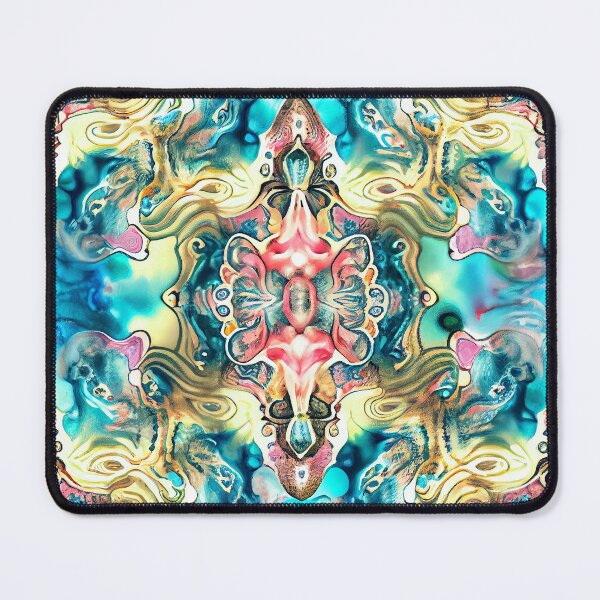 Item preview, Mystical Semi Abstract Organic Detailed California Chic Pattern Digital Painting designed and sold by CodeAndColors.