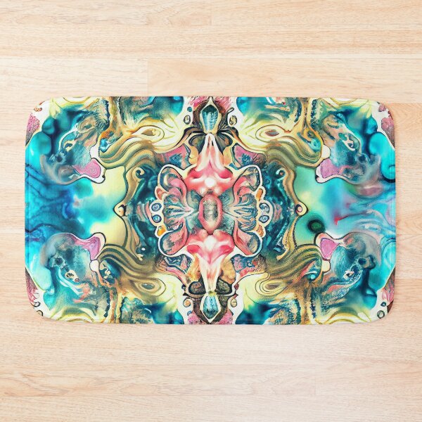 Item preview, Mystical Semi Abstract Organic Detailed California Chic Pattern Digital Painting designed and sold by CodeAndColors.