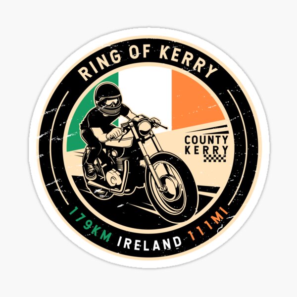 Item preview, Ring of Kerry | Ireland | Motorcycle designed and sold by KrisSidDesigns.