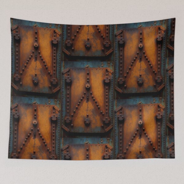Item preview, Turquoise and Rust designed and sold by UbeeU-Pixels.
