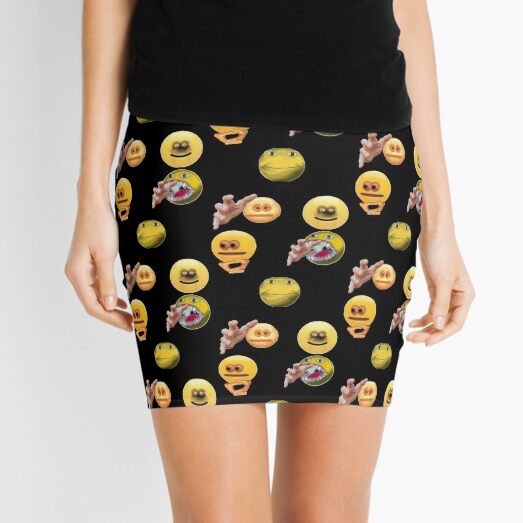 Cursed Emojis Pack Mini Skirt for Sale by kativan