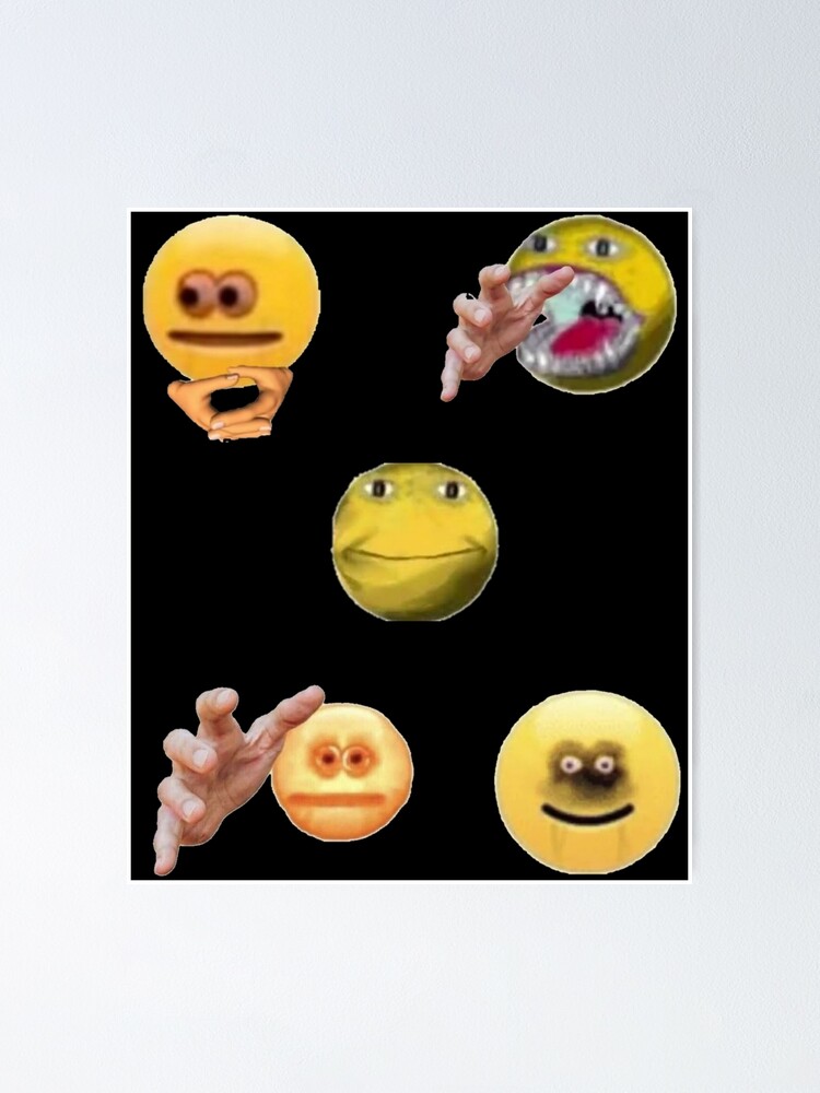 Cursed Emojis Pack Art Board Print for Sale by Kaito Designs