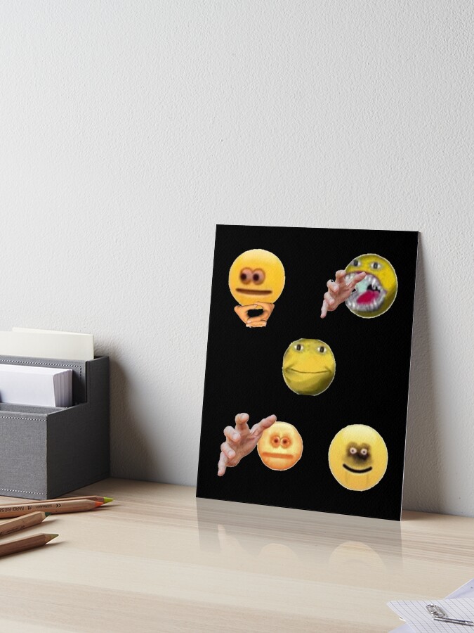 Cursed Emojis Pack Art Board Print for Sale by Kaito Designs