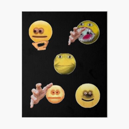 Cursed Emojis Pack Art Board Print for Sale by Kaito Designs