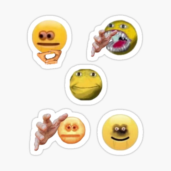 Telegram Stickers - Cursed Emoji Sad,Cursed Emojis Sad - Free Emoji PNG  Images 