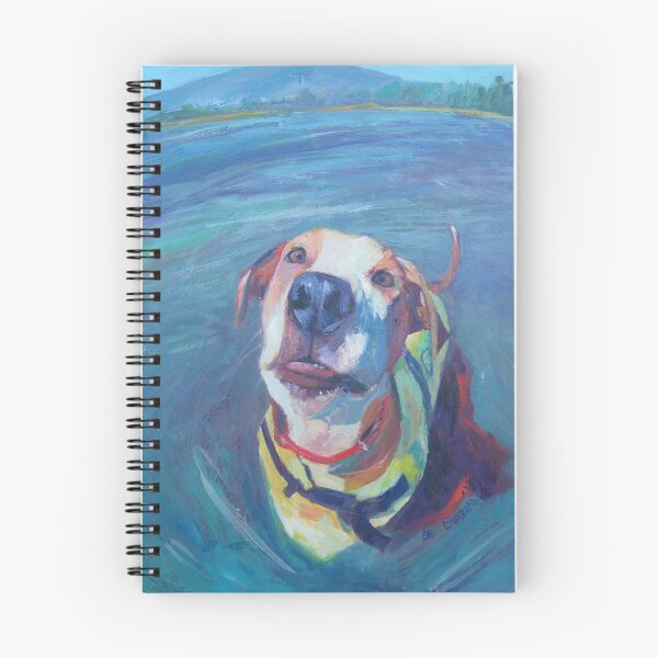 Item preview, Jessica, the dog looking up in the Water designed and sold by lindbladstudios.