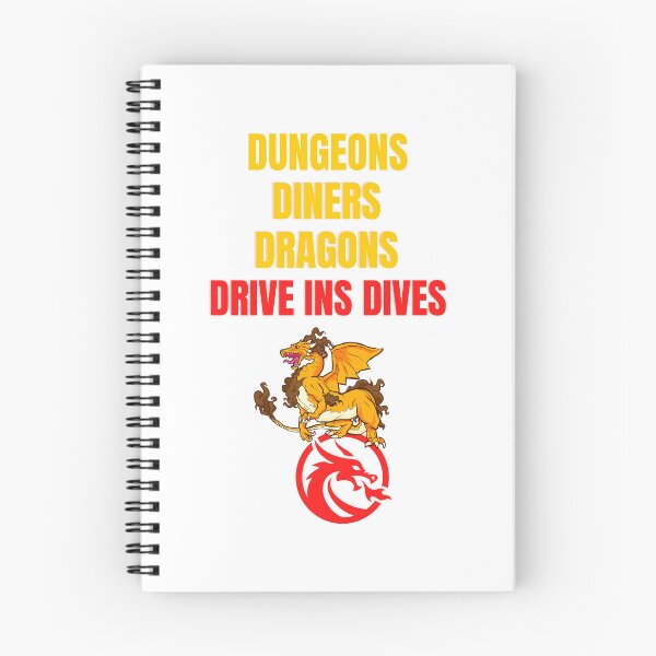 Item preview, Dungeons Diners Dragons Drive Ins Dives Classic T-Shirt  designed and sold by Helloboutique.