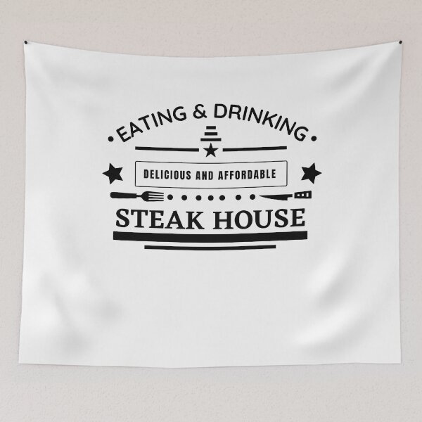 Item preview, Eating and Drinking Steak House designed and sold by ATB20.
