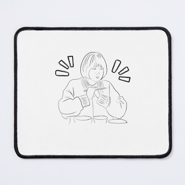Item preview, Extraordinary attorney  Woo Yong Woo  with love to eat &  shiny line pattern designed and sold by paintingtour.