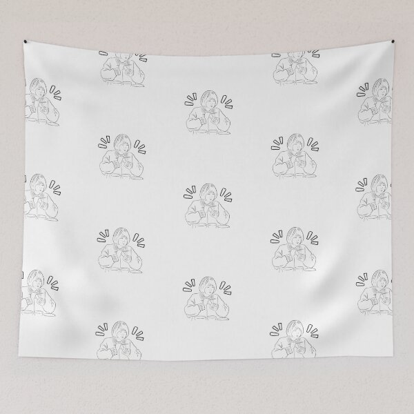 Item preview, Extraordinary attorney  Woo Yong Woo  with love to eat &  shiny line pattern designed and sold by paintingtour.