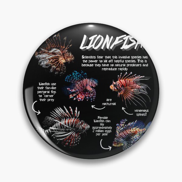 Item preview, Lionfish Fun Facts designed and sold by KyleNesas.