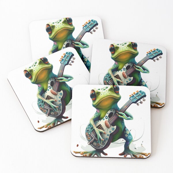 Item preview, The guitar playing frog designed and sold by Fashion-Gate.
