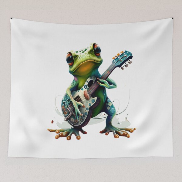 Item preview, The guitar playing frog designed and sold by Fashion-Gate.