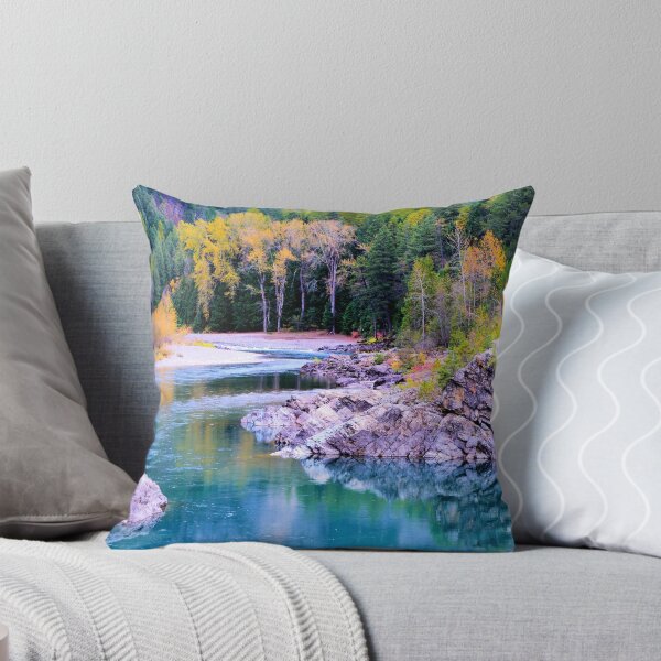 Item preview, Fall Colors at Flathead River in Glacier National Park, Montana designed and sold by Digital Studio D2.