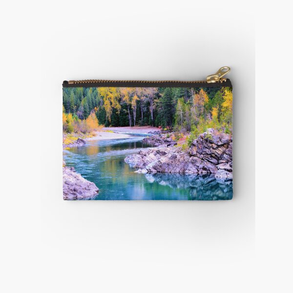 Item preview, Fall Colors at Flathead River in Glacier National Park, Montana designed and sold by Digital Studio D2.
