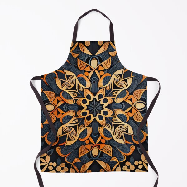 Artikelvorschau, Crafty Dramatic Scandifornian Pattern Digital Painting entworfen und verkauft von CodeAndColors.
