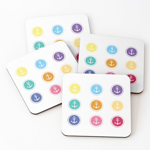 Item preview, Colorful anchors designed and sold by callapalustris.