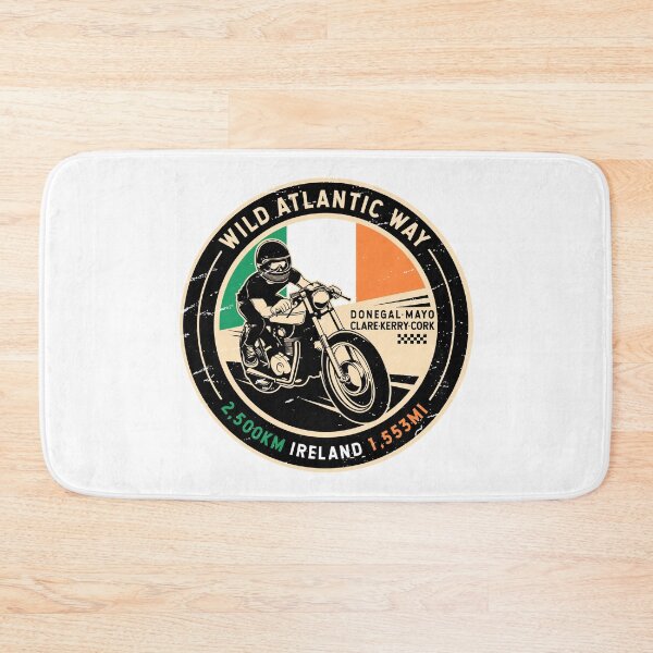 Item preview, Wild Atlantic Way | Ireland | Motorcycle designed and sold by KrisSidDesigns.