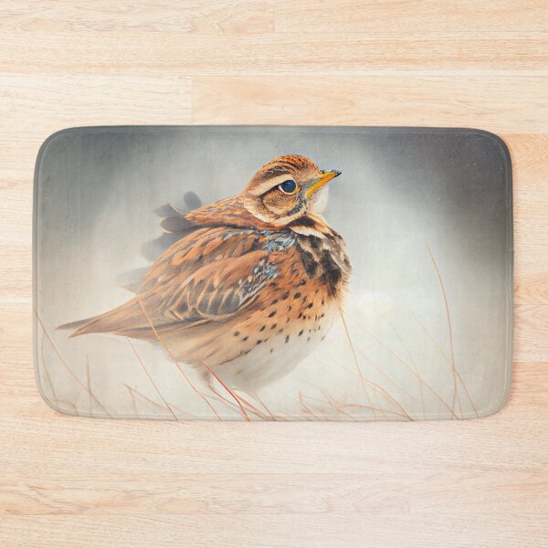 Item preview, Boisterous Skylark in Foggy Skies Digital Painting designed and sold by CodeAndColors.