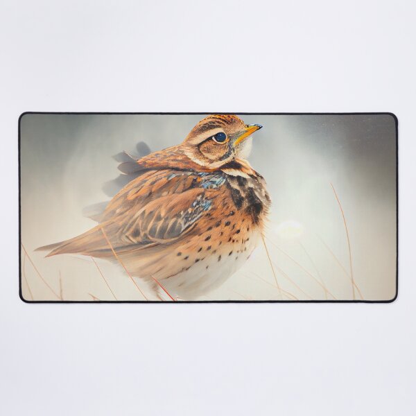 Item preview, Boisterous Skylark in Foggy Skies Digital Painting designed and sold by CodeAndColors.