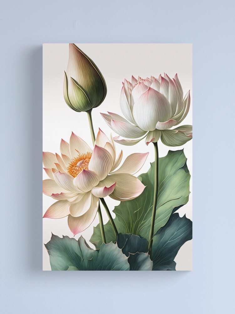 Lotus Flowers | Canvas Print