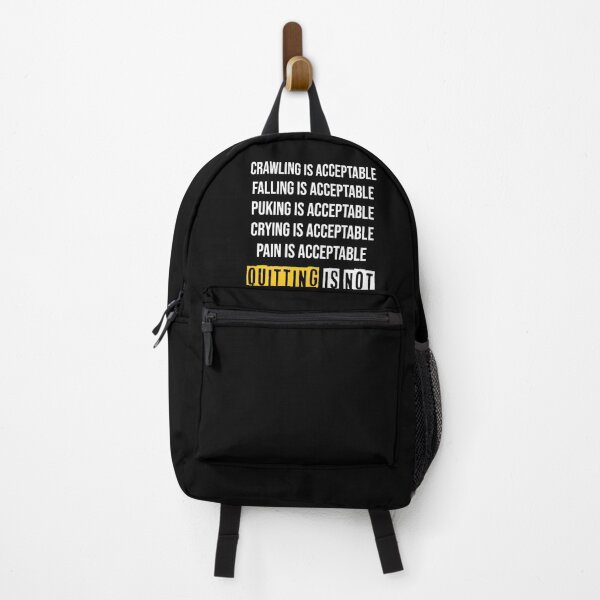 Item preview, Motivation Crawling Is Acceptable Quitting Is Not designed and sold by JudyMann8258.