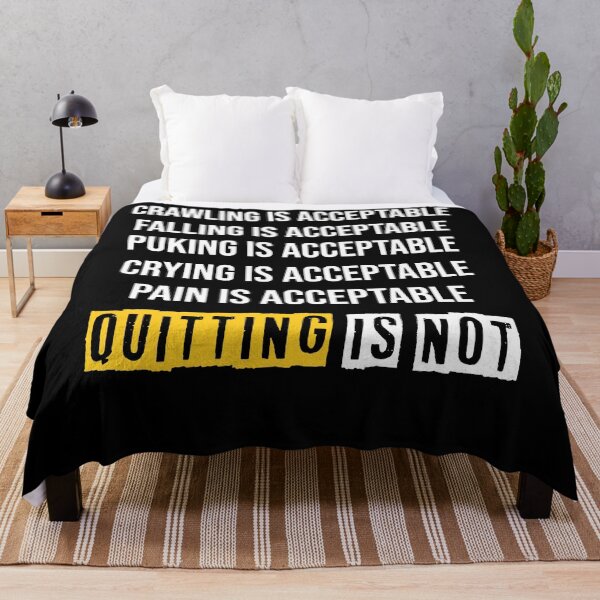 Item preview, Motivation Crawling Is Acceptable Quitting Is Not designed and sold by JudyMann8258.