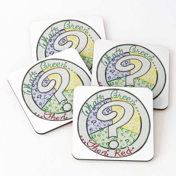Item preview, What's Green, Then Red? designed and sold by Skye707.