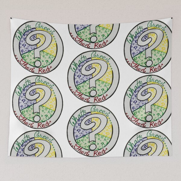 Item preview, What's Green, Then Red? designed and sold by Skye707.