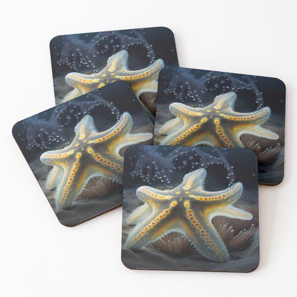 Item preview, Beaming Starfish Digital Painting designed and sold by CodeAndColors.