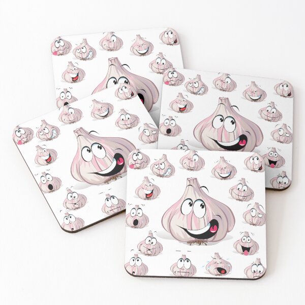Item preview, Garlic, emoticons. Print.  designed and sold by Senior-Kuzmin.