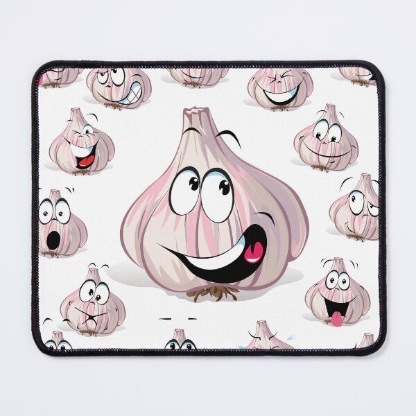 Item preview, Garlic, emoticons. Print.  designed and sold by Senior-Kuzmin.