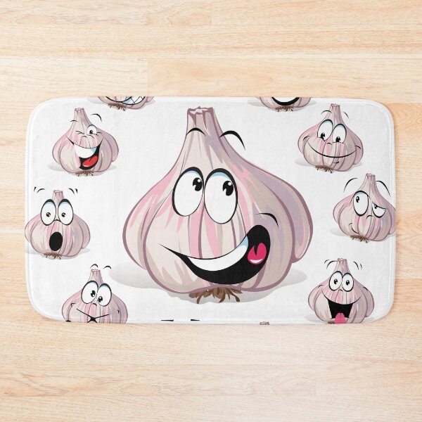 Item preview, Garlic, emoticons. Print.  designed and sold by Senior-Kuzmin.