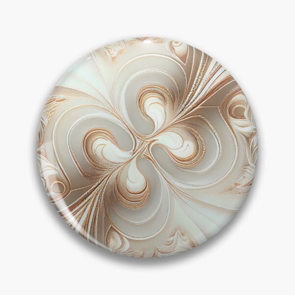 Artikelvorschau, Delicate Dazzling Dynamic Dreamy White Country Pattern Digital Painting entworfen und verkauft von CodeAndColors.