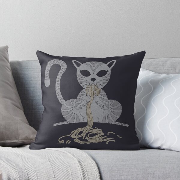 Item preview, Cat eating Spaghetti designed and sold by Prinia.