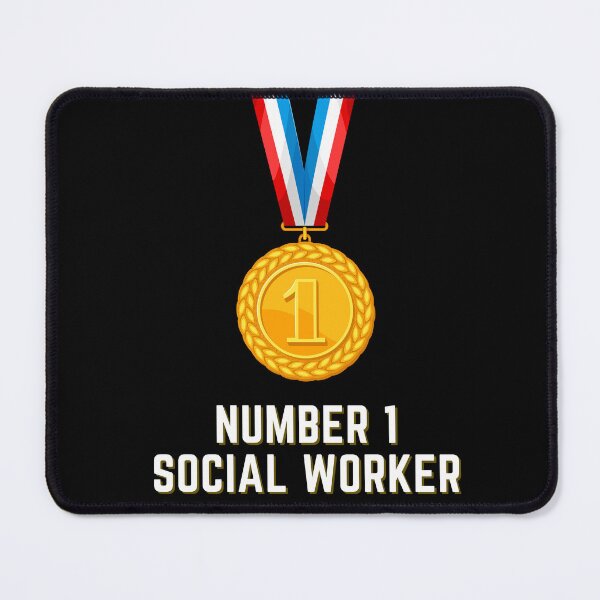 Item preview, Number 1 Social Worker designed and sold by Imemewell.