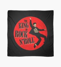 Elvis Presley Is The King Of Rock N Roll Scarf