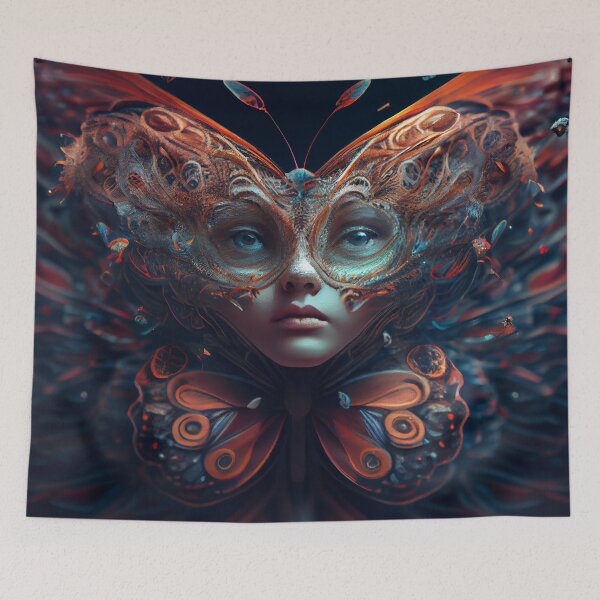 Artikelvorschau, Mesmerizing Metamorphosis Digital Painting entworfen und verkauft von CodeAndColors.