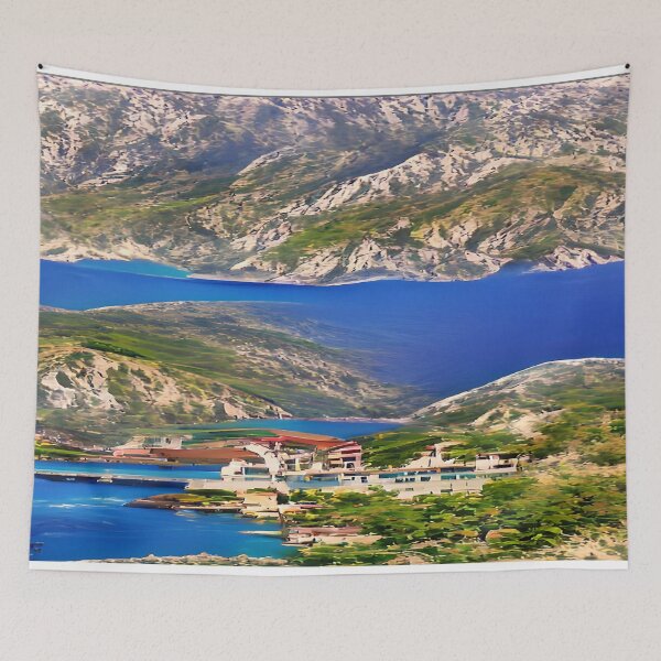 Item preview, Montenegro coast AI art designed and sold by Mirex88.