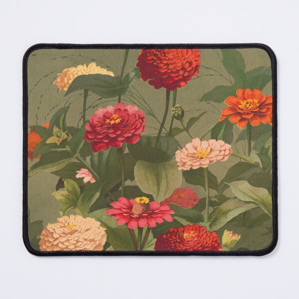 Item preview, Vintage Zinnia Flower Print, 1884 designed and sold by Vintage Wall Art.