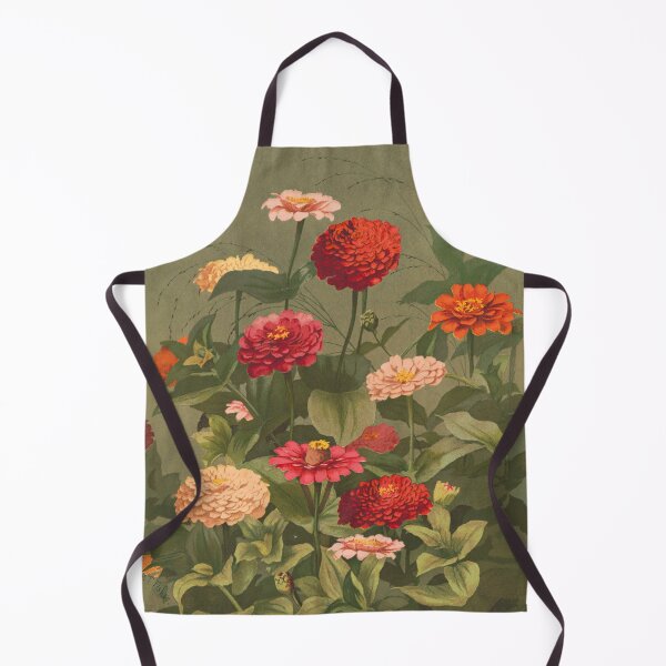 Item preview, Vintage Zinnia Flower Print, 1884 designed and sold by Vintage Wall Art.