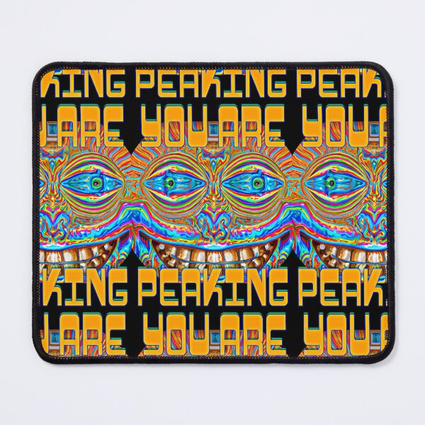 Item preview, You Are Peaking - Captioned (1)- Trippy Psychedelic Art designed and sold by TheThirdEye.