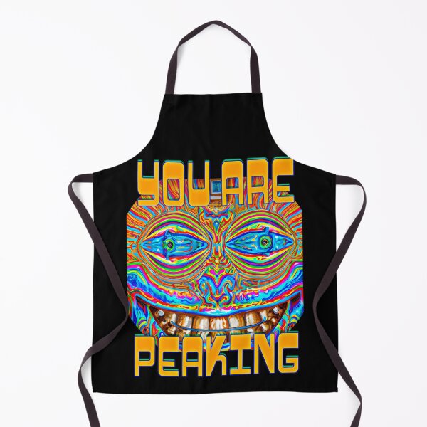 Item preview, You Are Peaking - Captioned (1)- Trippy Psychedelic Art designed and sold by TheThirdEye.