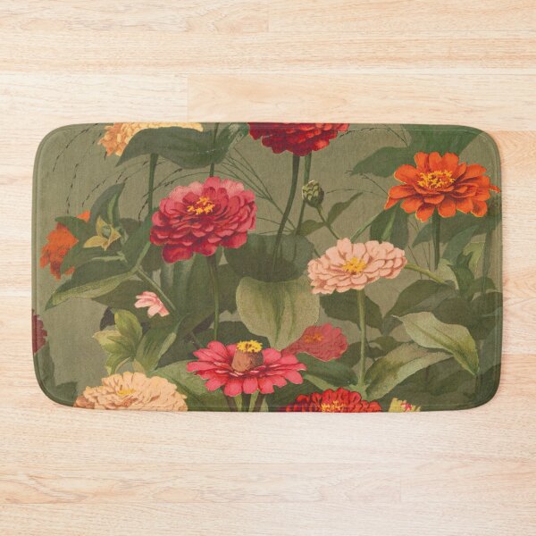 Item preview, Vintage Zinnia Flower Print, 1884 designed and sold by Vintage Wall Art.