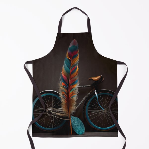 Item preview, A Spoonful of Bicycle A Feather Digital Painting designed and sold by CodeAndColors.