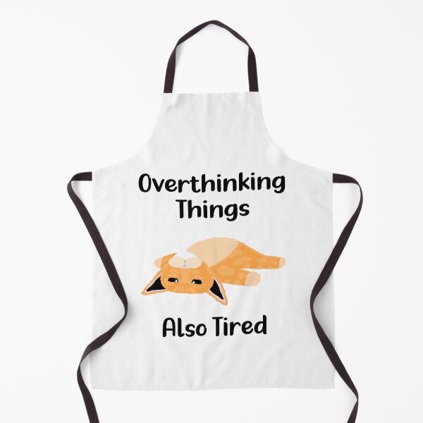Item preview, Overthinking Things Also Tired - Astonished Cat Company - Perfect Gift for the Overthinker in Your Life designed and sold by AstonishedCatCo.