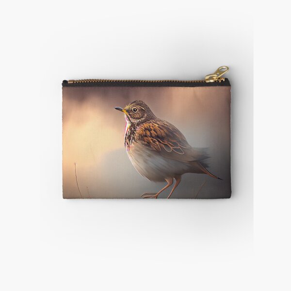 Item preview, Boisterous Skylark in Foggy Skies Digital Painting designed and sold by CodeAndColors.
