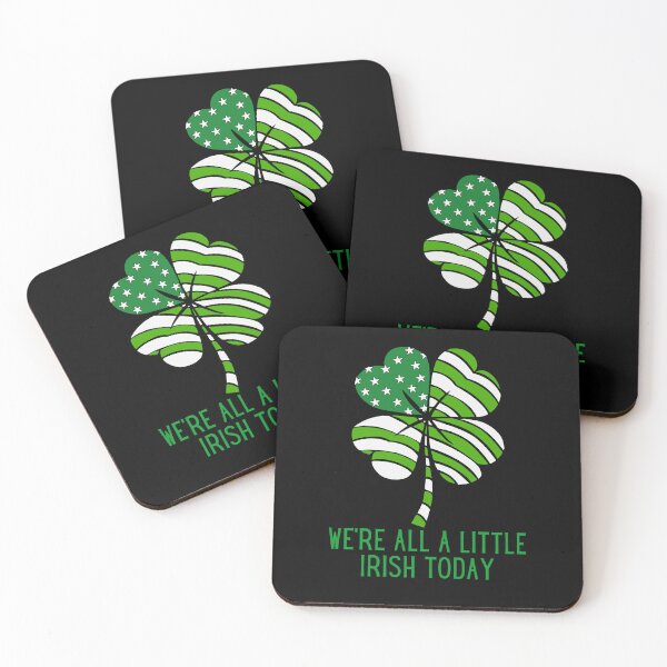 Item preview, "We're all a little Irish Today" St Patricks Day Funny Design for Celebration designed and sold by craftymilenials.