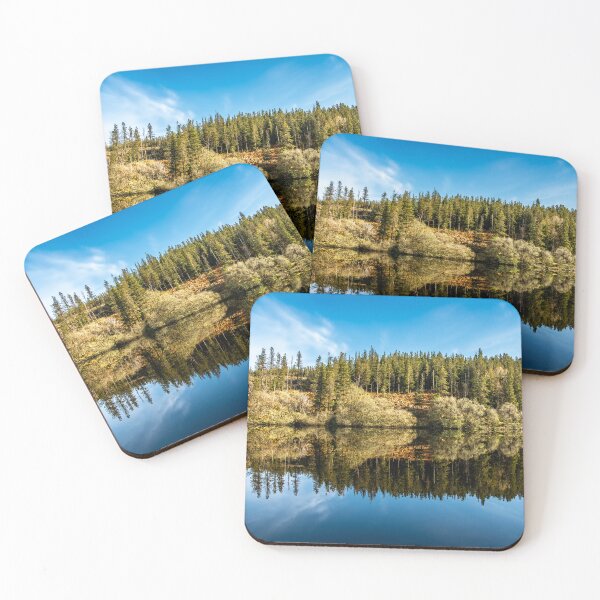 Item preview, Lough Achork in early spring, Lough Navar Forest in Enniskillen, United Kingdom designed and sold by AlbertMi.